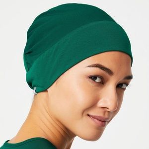 NWT Figs Modern Expandable Scrub Cap- Hunter Green